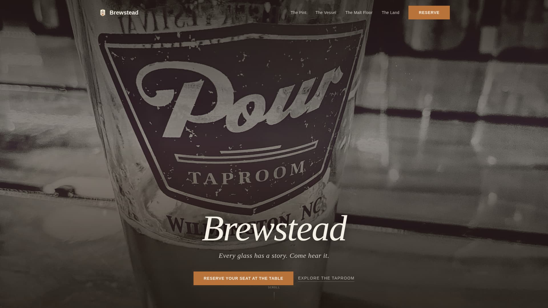 Brewstead - Immersive Brewery Landing Page Template