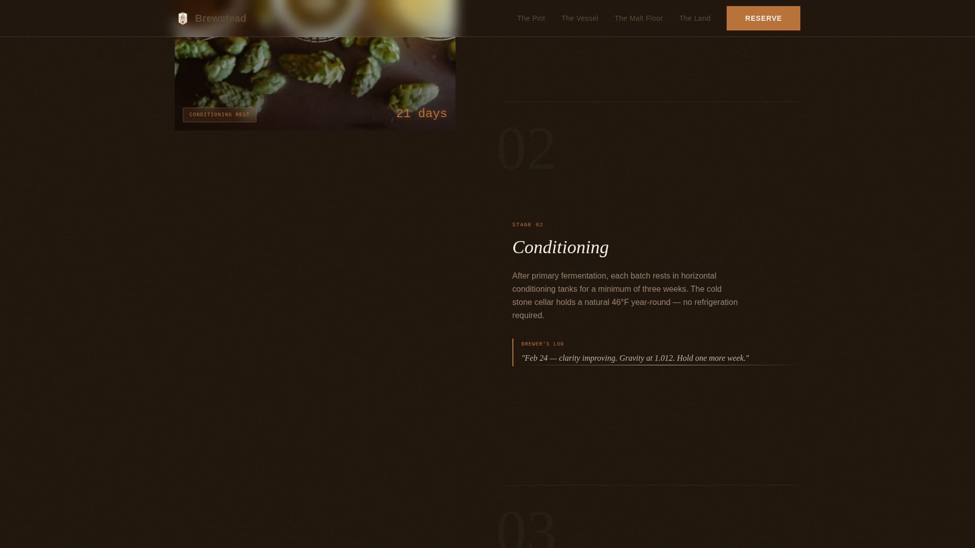Brewstead - Immersive Brewery Landing Page Template