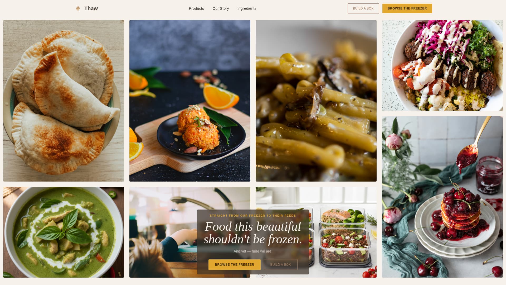 Vegan Food & Dining Professional Website Template