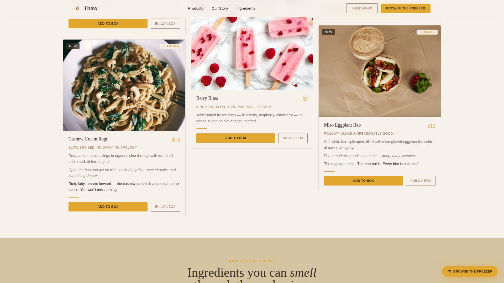 Vegan Food & Dining Professional Website Template