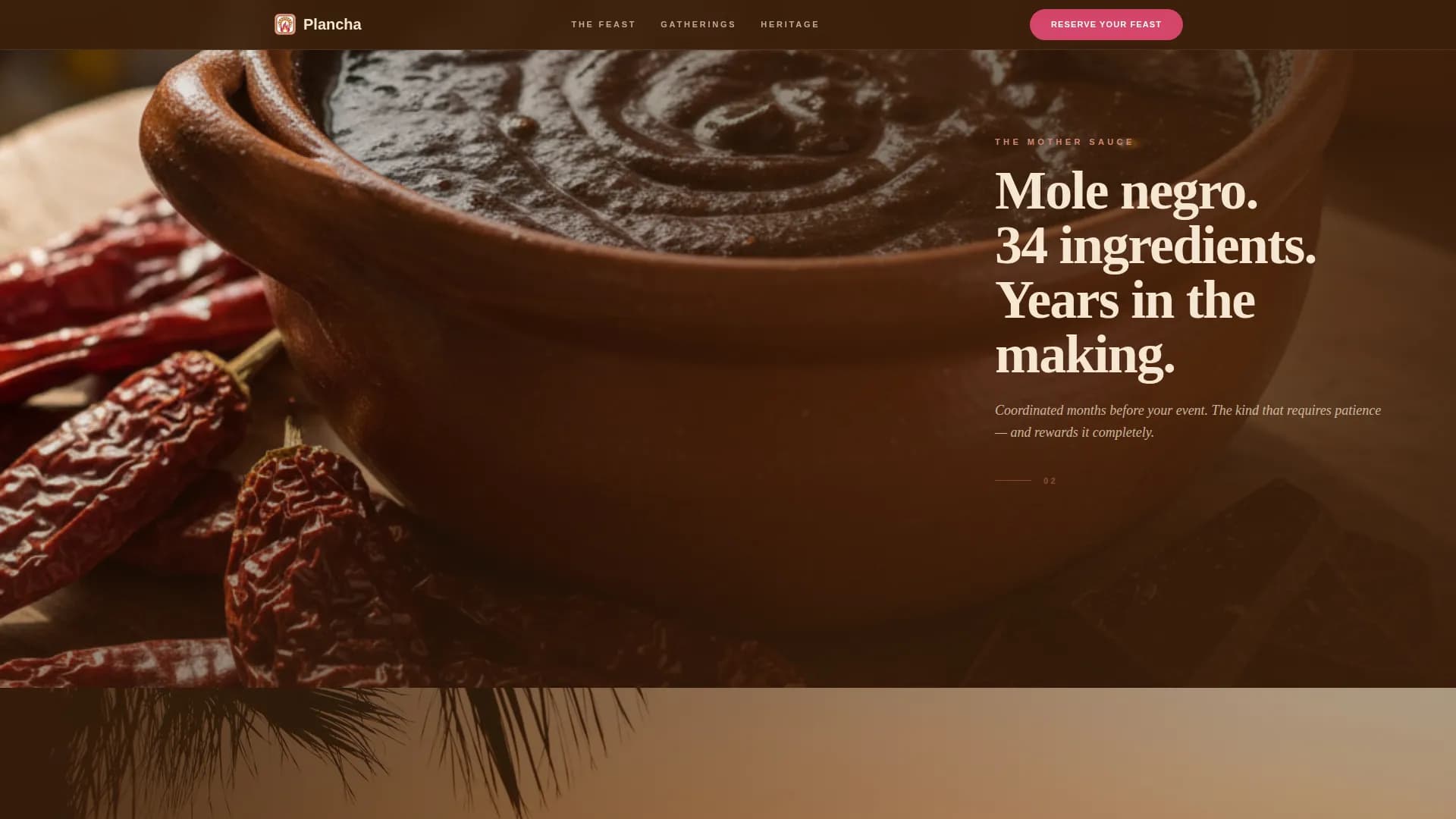 Catering & Event Food Booking Website Template