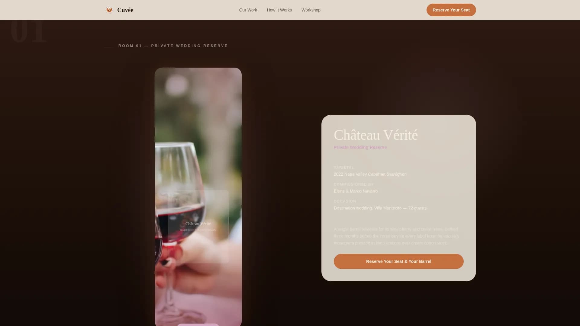 Winery & Wine Professional Website Template