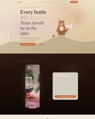 Winery & Wine Professional Website Template