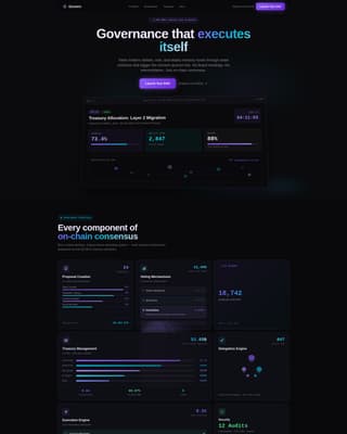 Blockchain & Cryptocurrency Professional Website Template