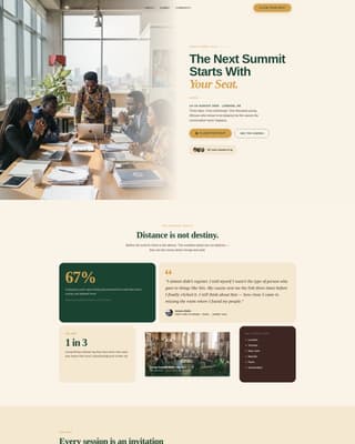 Umoja - Vibrant Africanyouth Landing Page Template