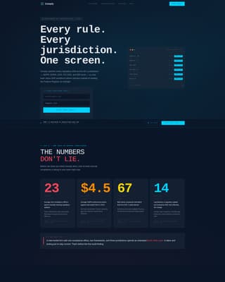 Software & SaaS Privacy Policy Website Template