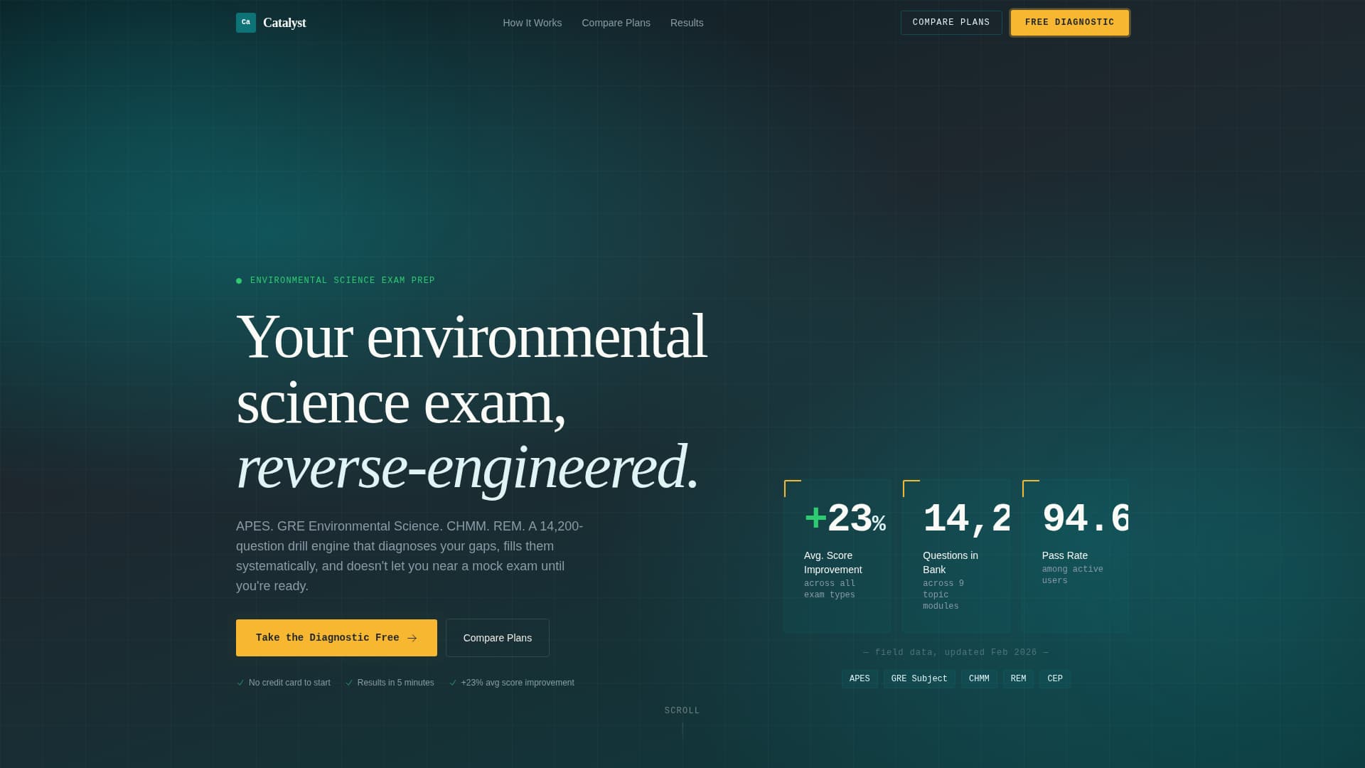 Environmental Science Education Professional Website Template