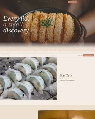 Restaurant & Dining Booking Website Template