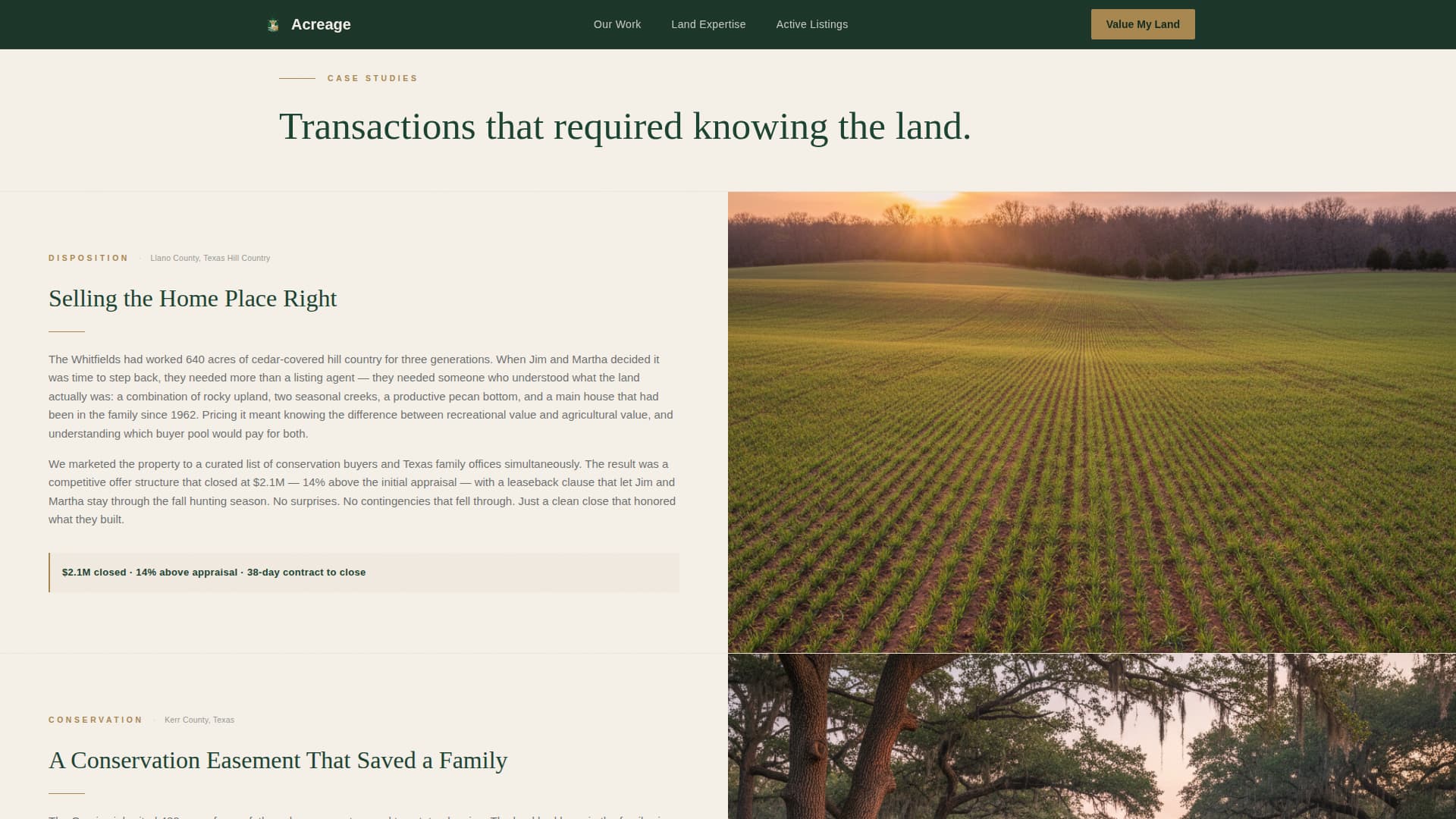 Farm - Premium & Landing Page Template