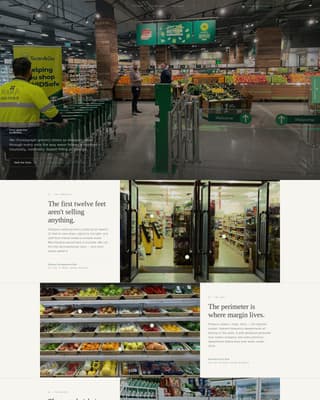 Retail & Commercial Space Design Booking Website Template
