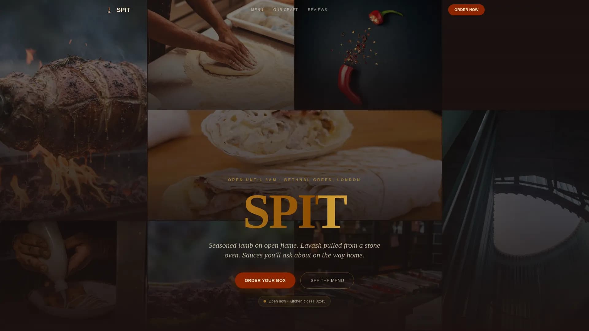 Regional & Specialty Restaurant Reviews Website Template