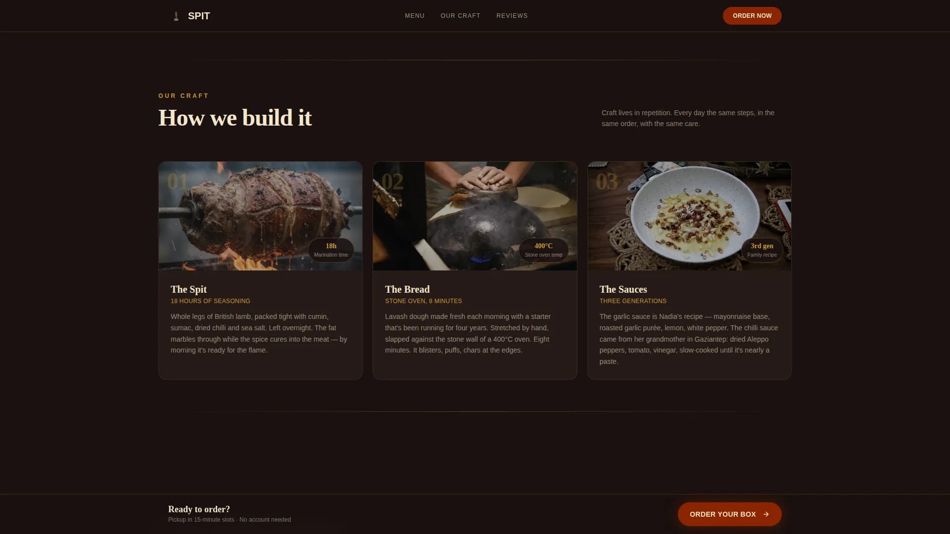 Regional & Specialty Restaurant Reviews Website Template