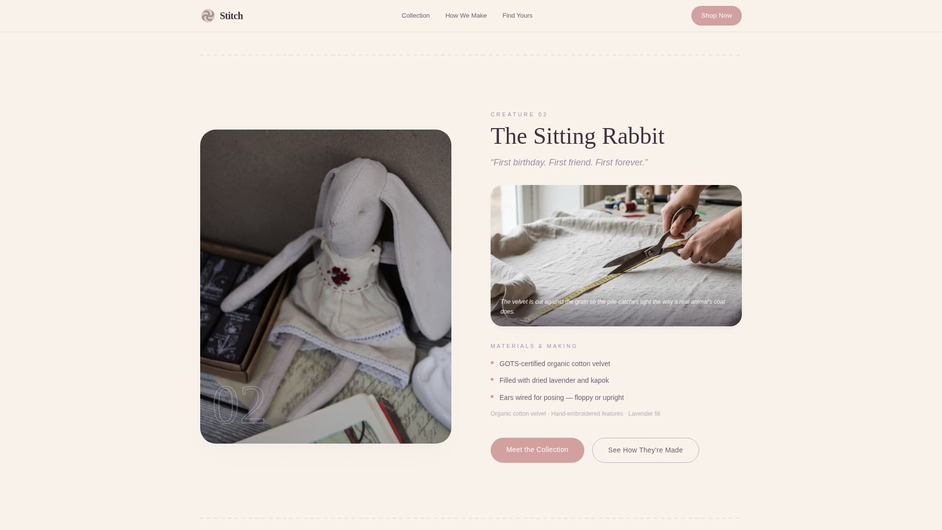 Toy & Baby Products Brand Professional Website Template