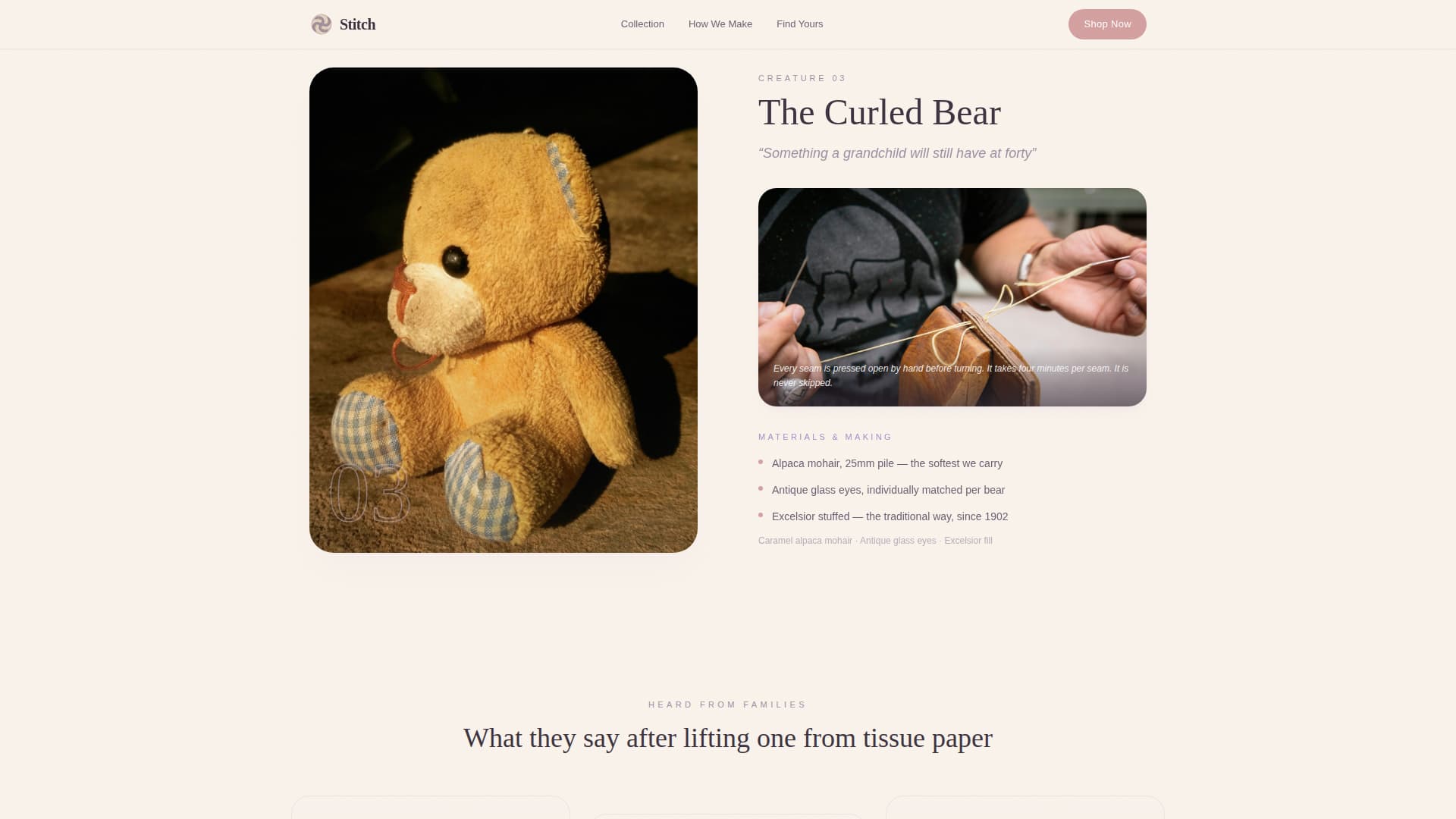 Toy & Baby Products Brand Professional Website Template