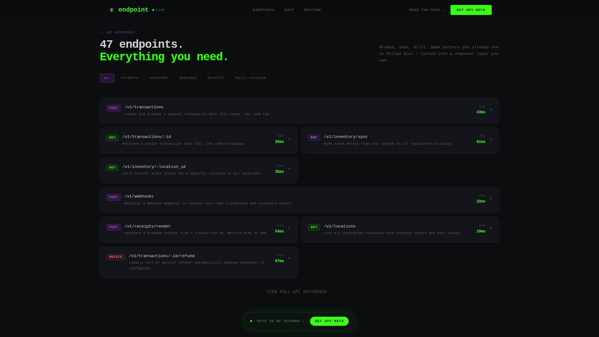 API-First Enterprise Software Professional Website Template