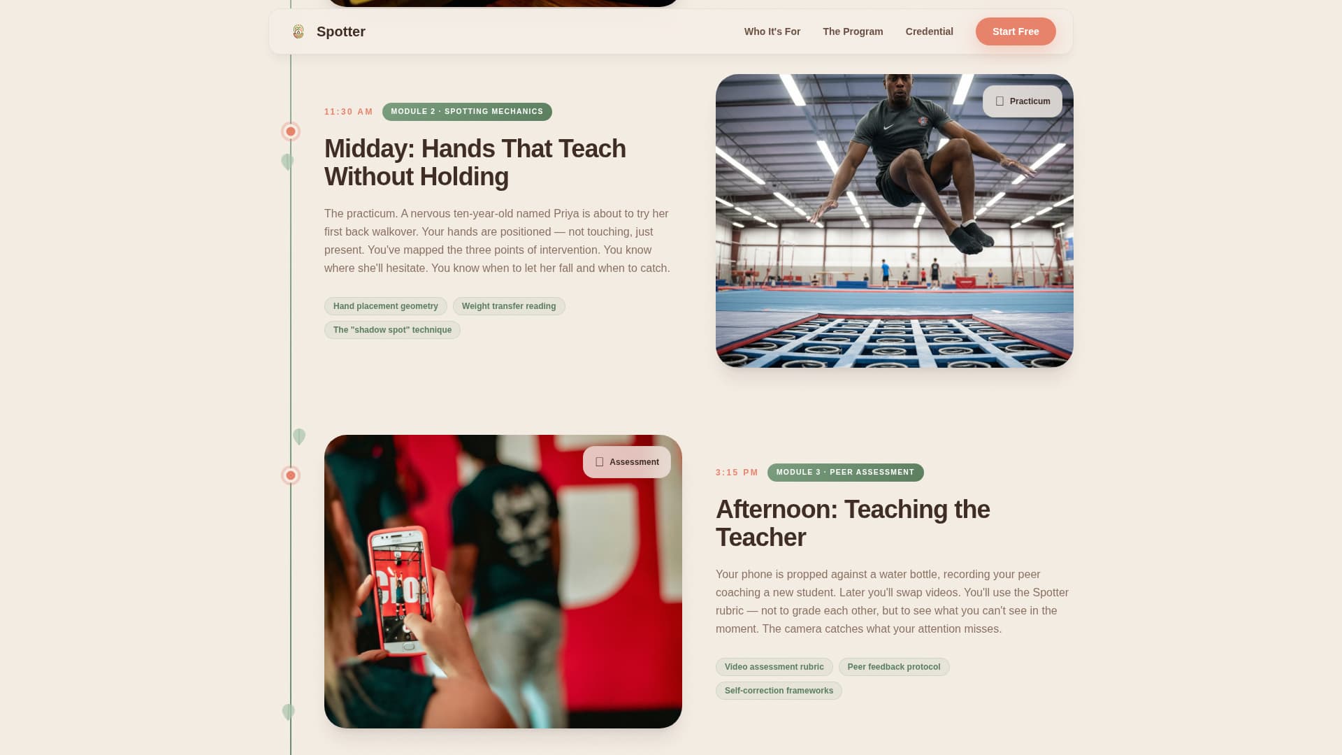 Gymnastics Fitness Professional Website Template