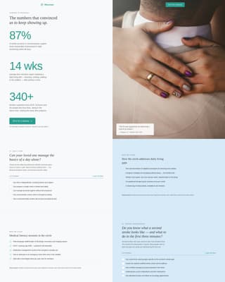 Stroke Recovery Care Professional Website Template