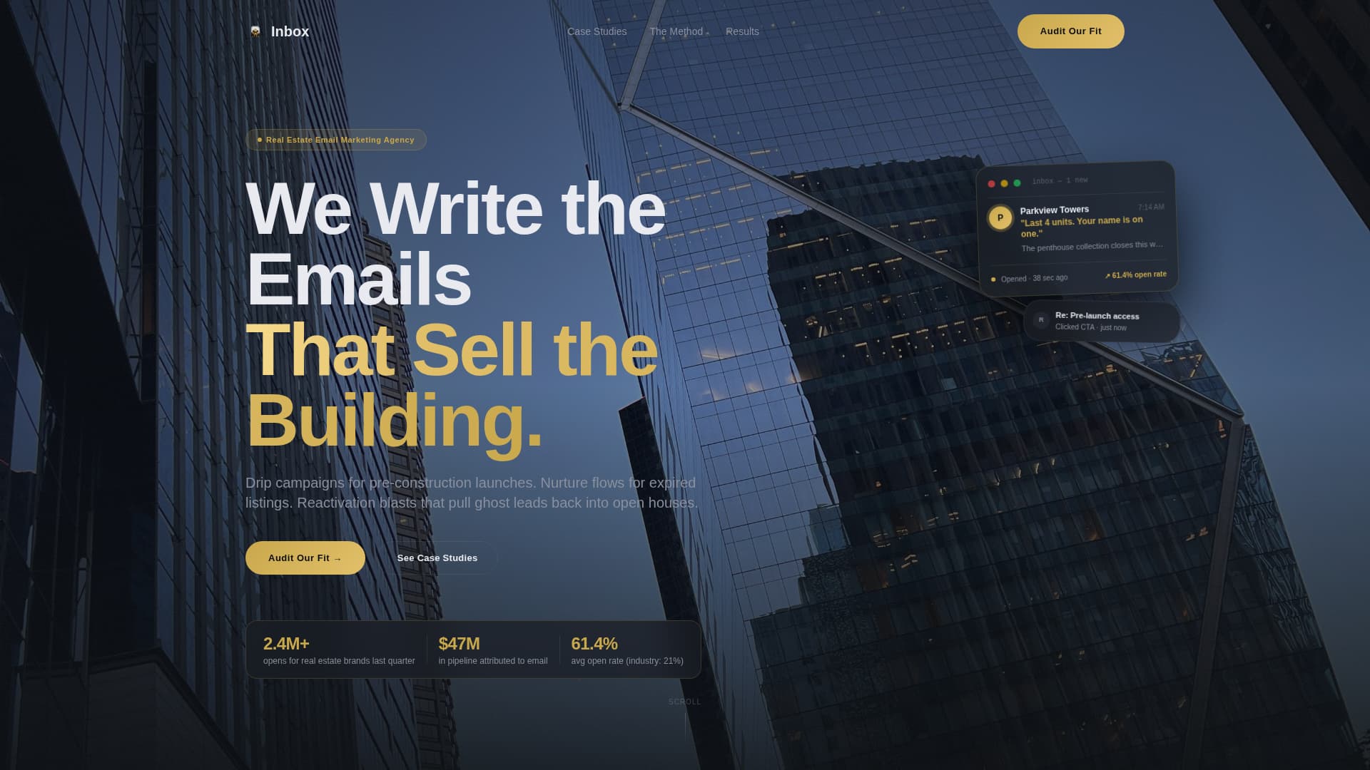 Real Estate Marketing & Agency Portfolio Website Template