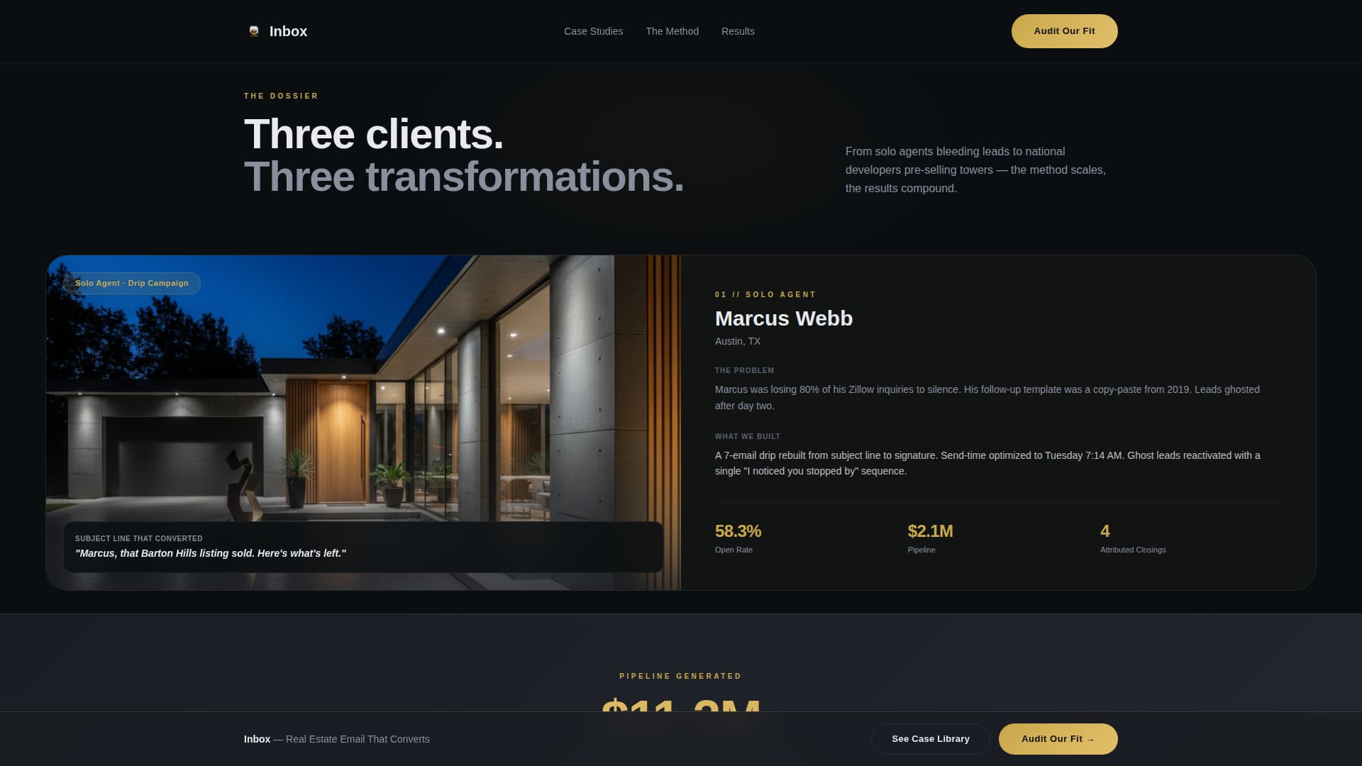 Real Estate Marketing & Agency Portfolio Website Template