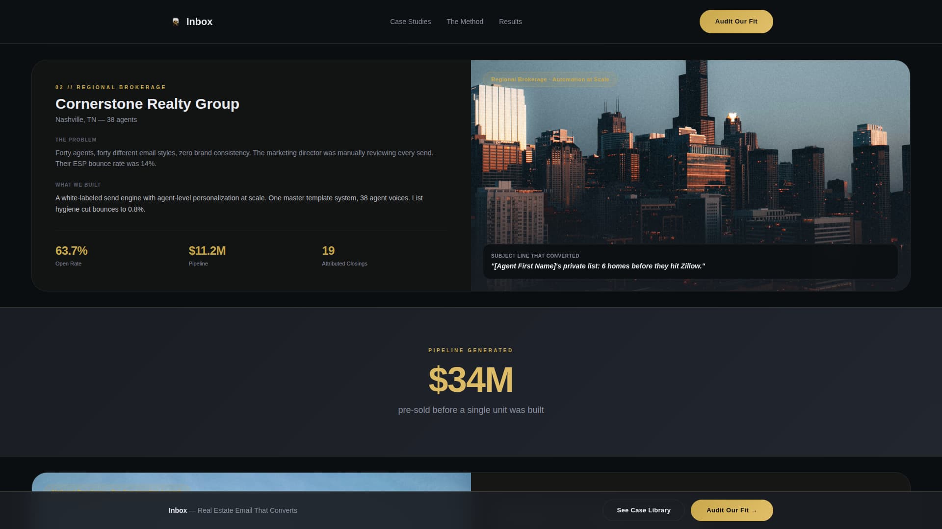 Real Estate Marketing & Agency Portfolio Website Template