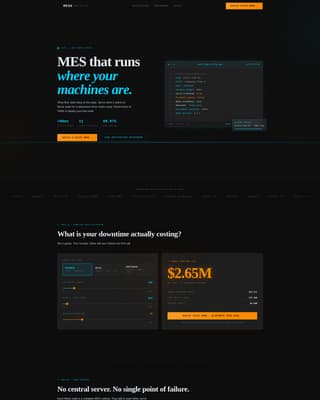 Decentralized Enterprise Software Cost Calculator Website Template