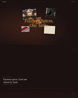 Mesob - Immersive Ethiopian Landing Page Template