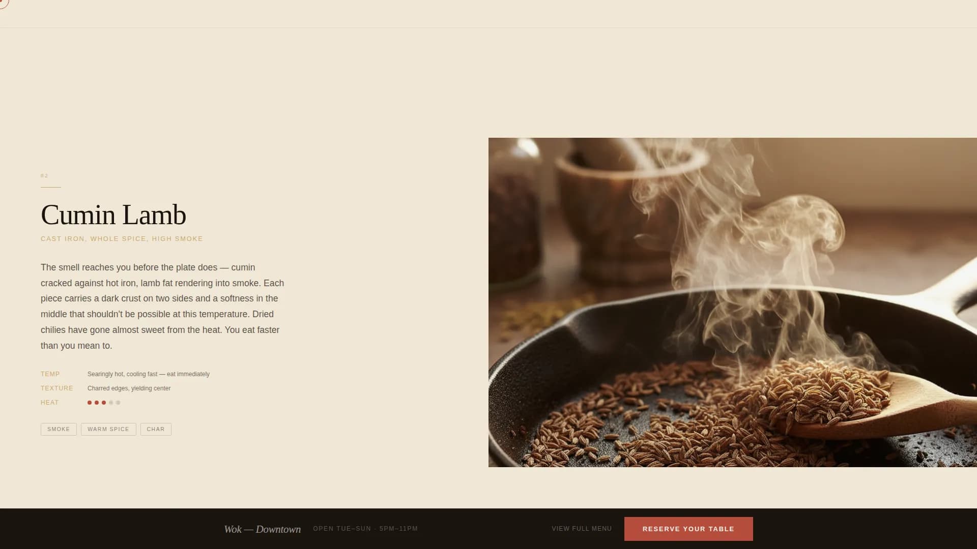 Restaurant & Dining Advanced Booking Website Template
