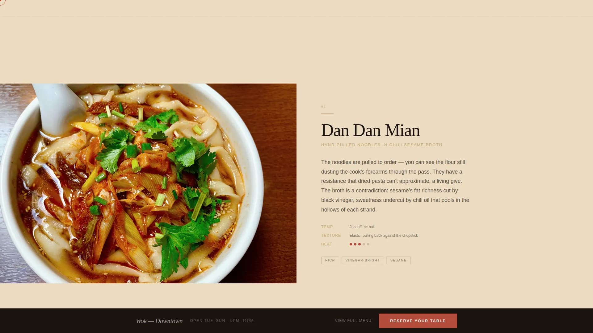 Restaurant & Dining Advanced Booking Website Template