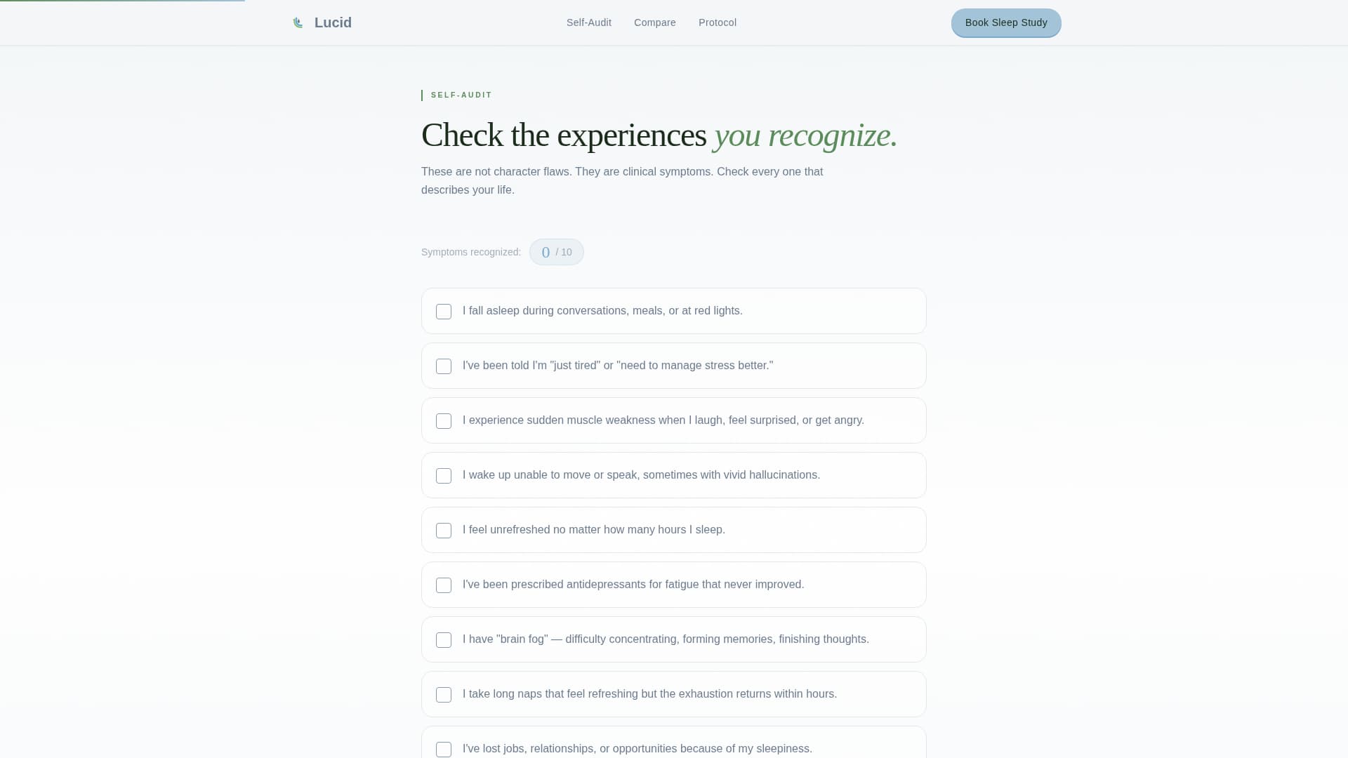 Sleep Medicine & Clinic Booking Website Template