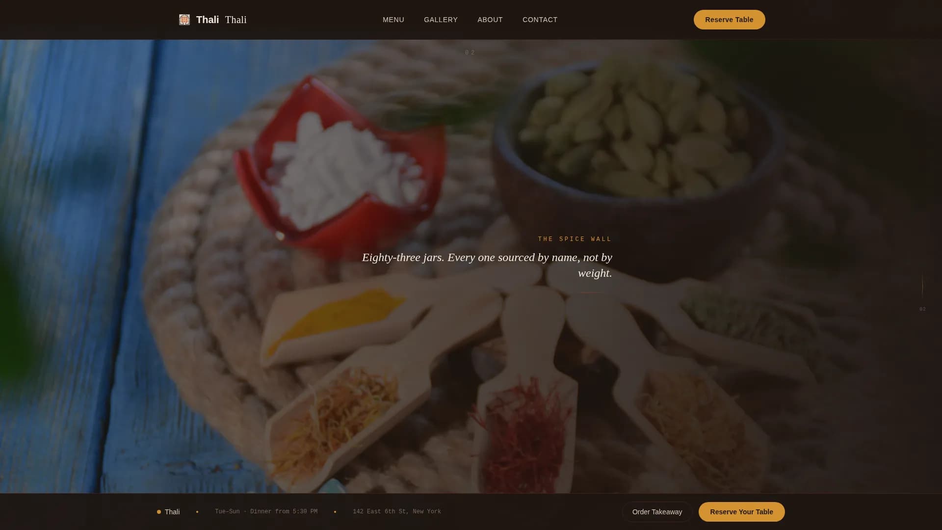 Restaurant & Dining Blog Website Template