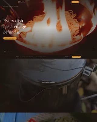 Restaurant & Dining Blog Website Template