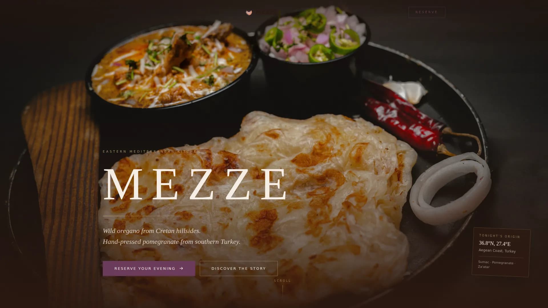 Restaurant & Dining Complete Booking Website Template
