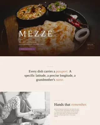 Restaurant & Dining Complete Booking Website Template