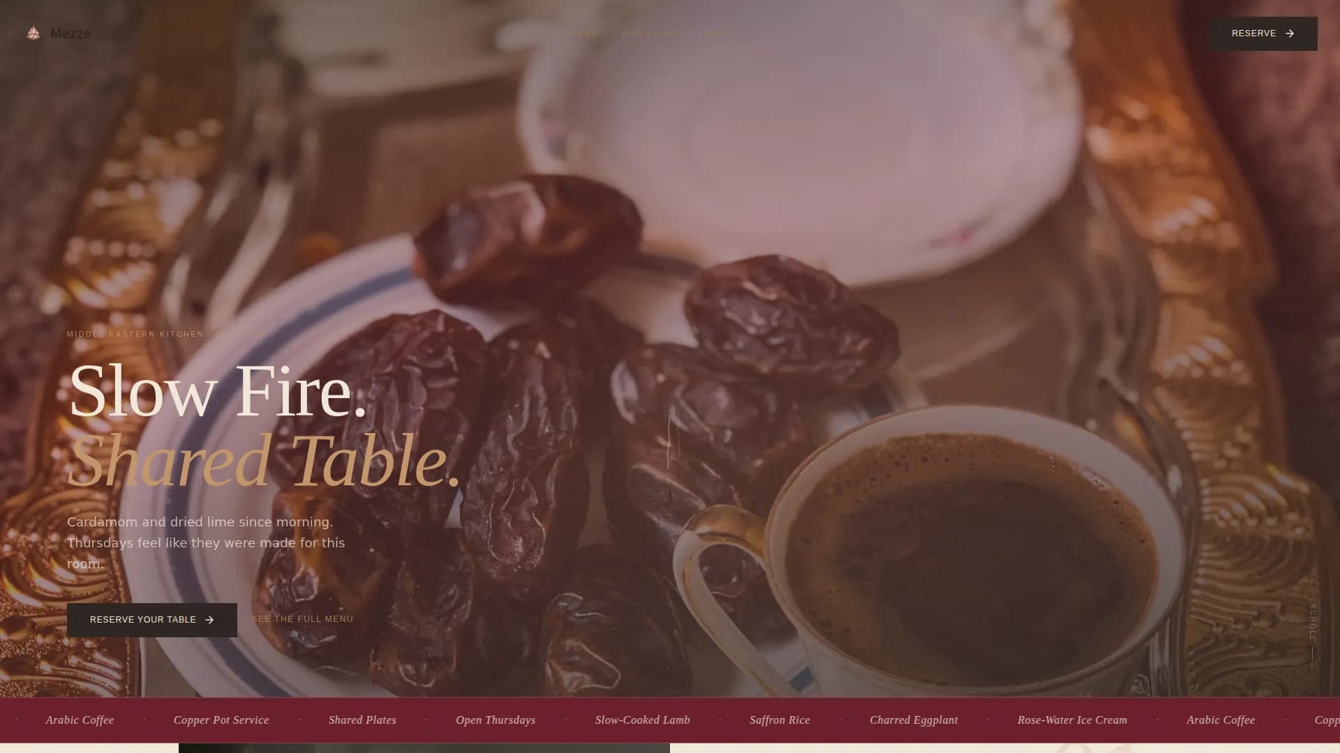 Restaurant & Dining Specialist Blog Website Template