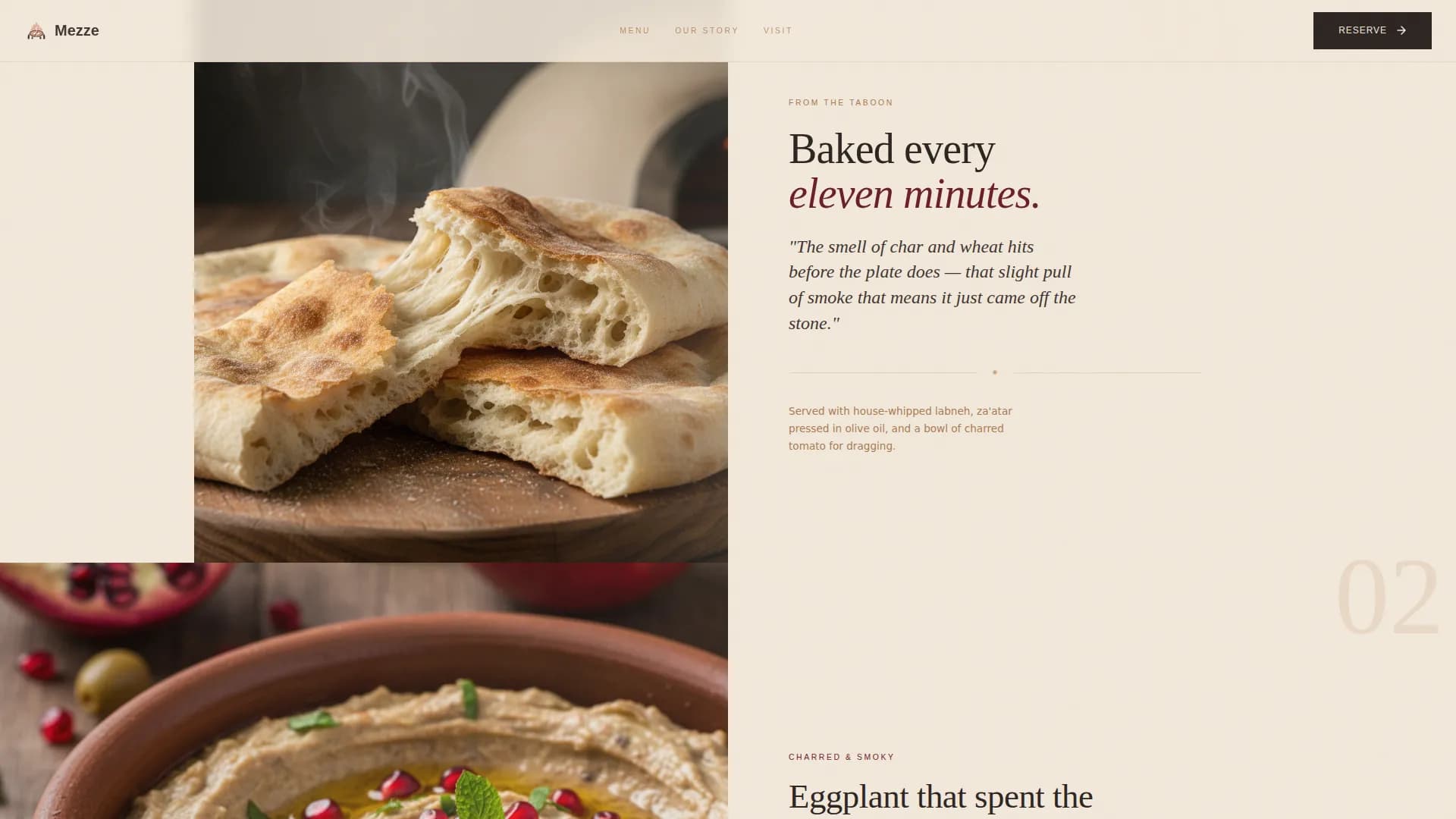 Restaurant & Dining Specialist Blog Website Template