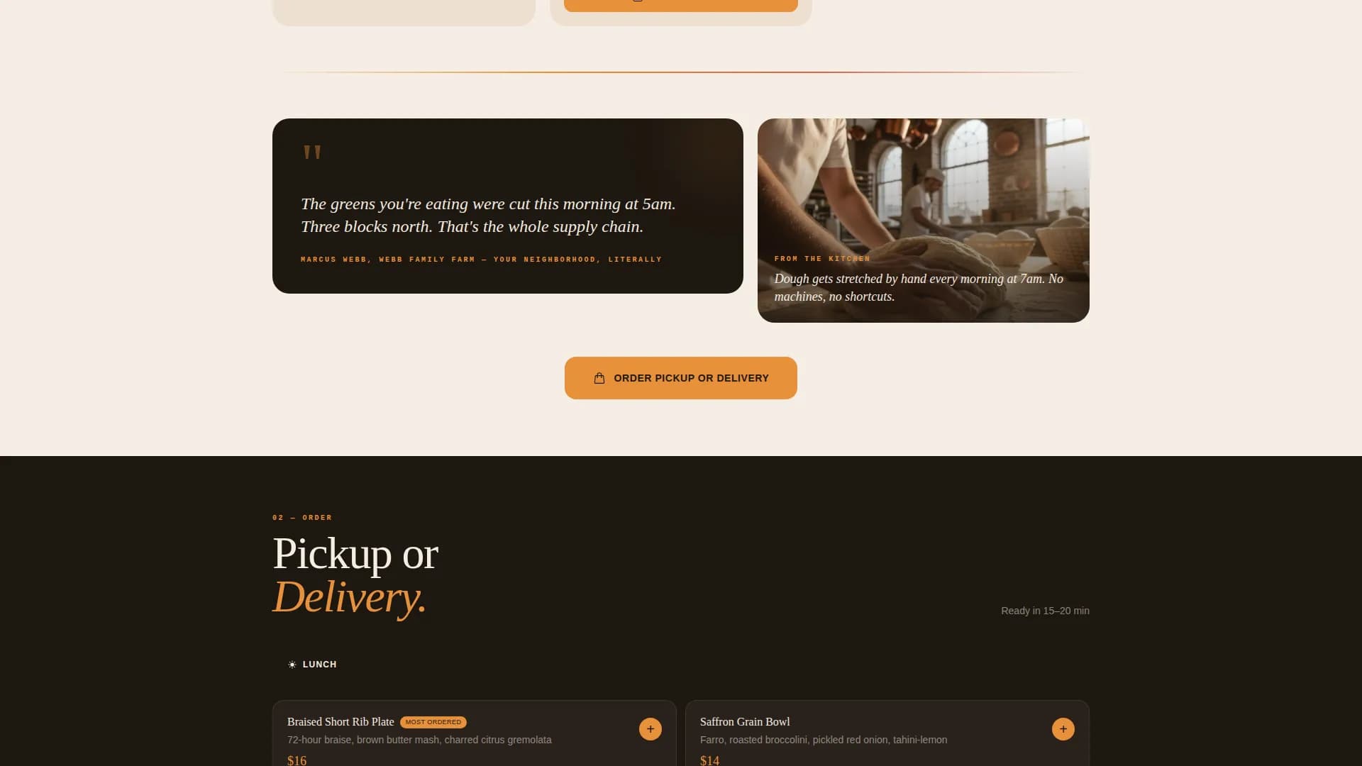 Restaurant & Dining Advanced Professional Website Template