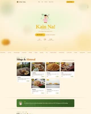 Southeast Asian Cuisine & Dining Professional Website Template