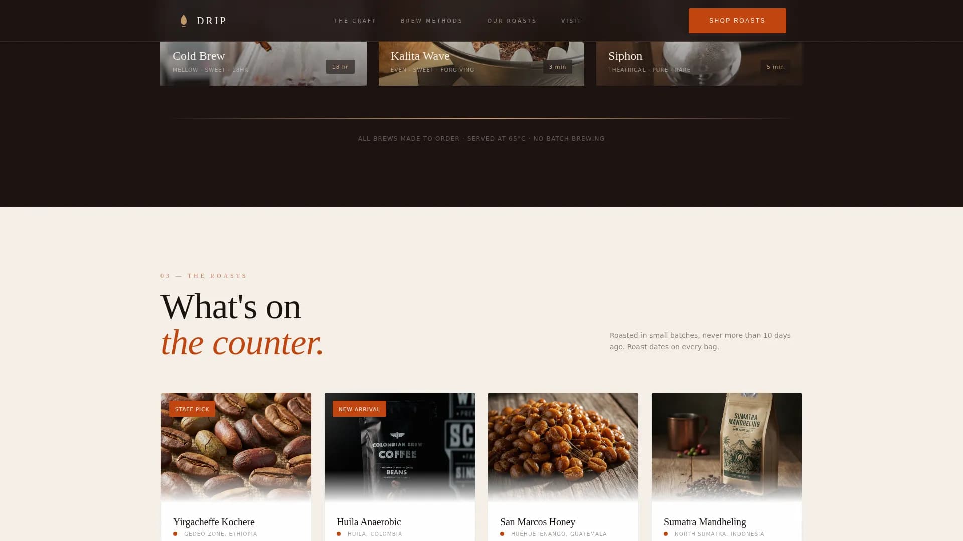 Indian Street Food & Regional Cuisine Booking Website Template
