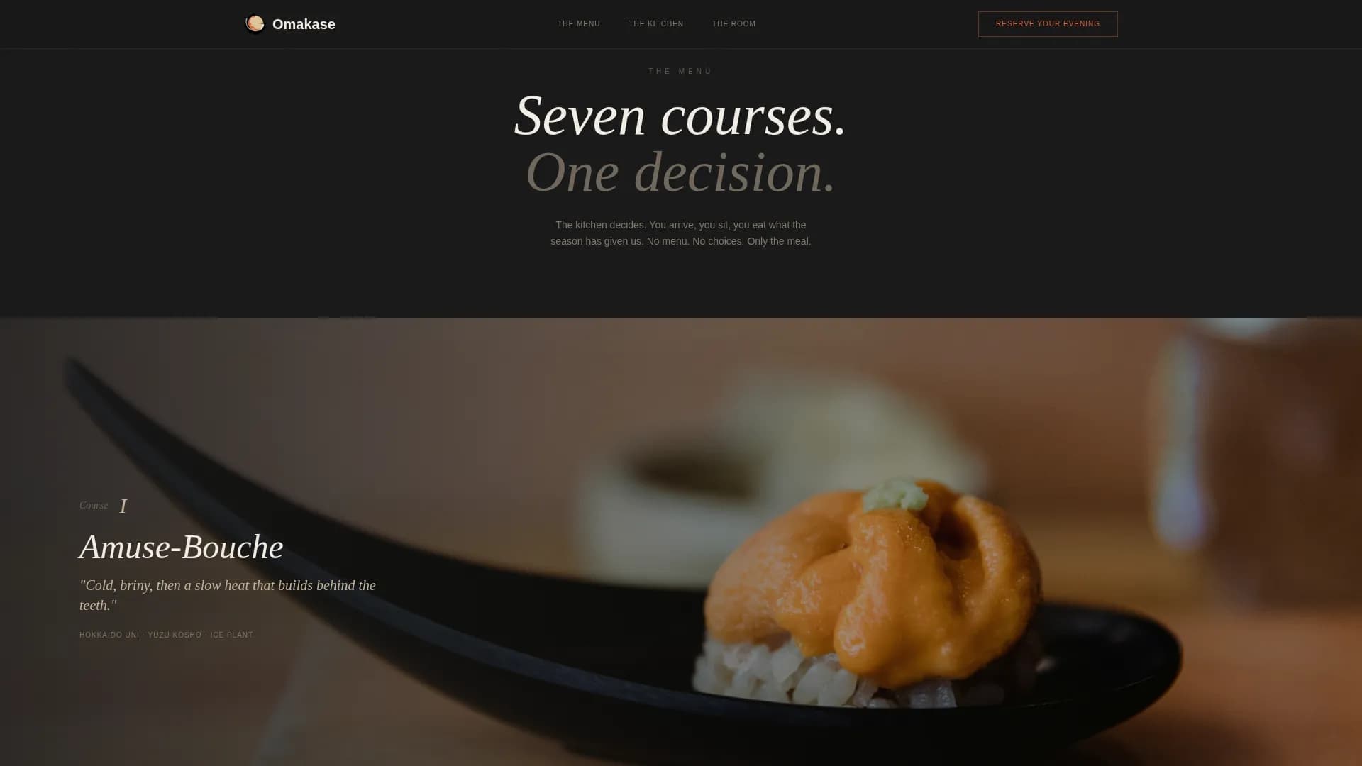 Restaurant & Dining Complete Professional Website Template