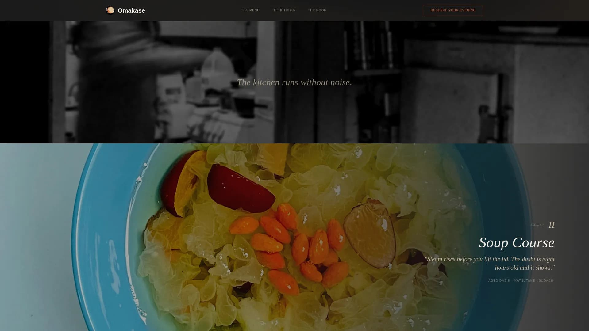 Restaurant & Dining Complete Professional Website Template