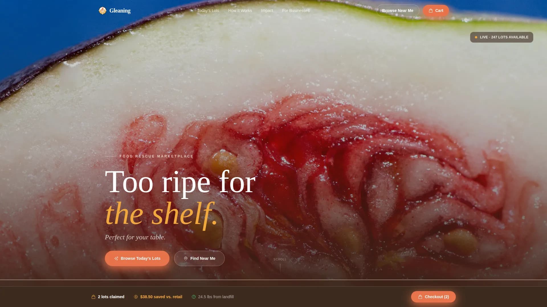 Food Technology & Platform Professional Website Template