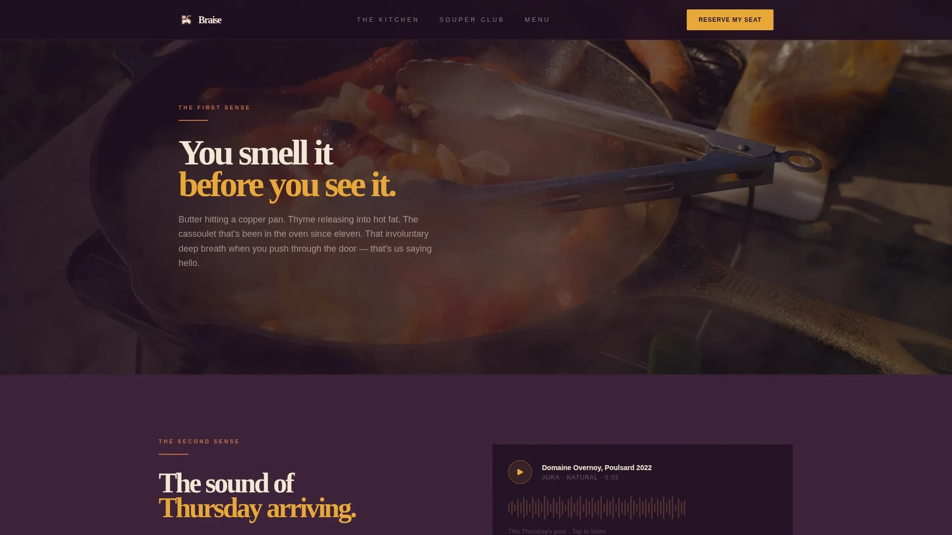 European Specialty Dining Professional Website Template