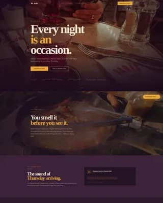 European Specialty Dining Professional Website Template