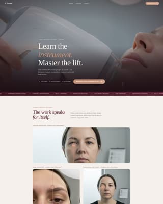 Sculpt - Precision HIFU Landing Page Template