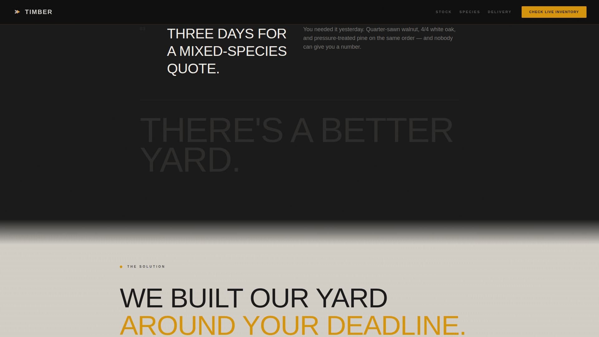 Wood Products & Professional Website Template