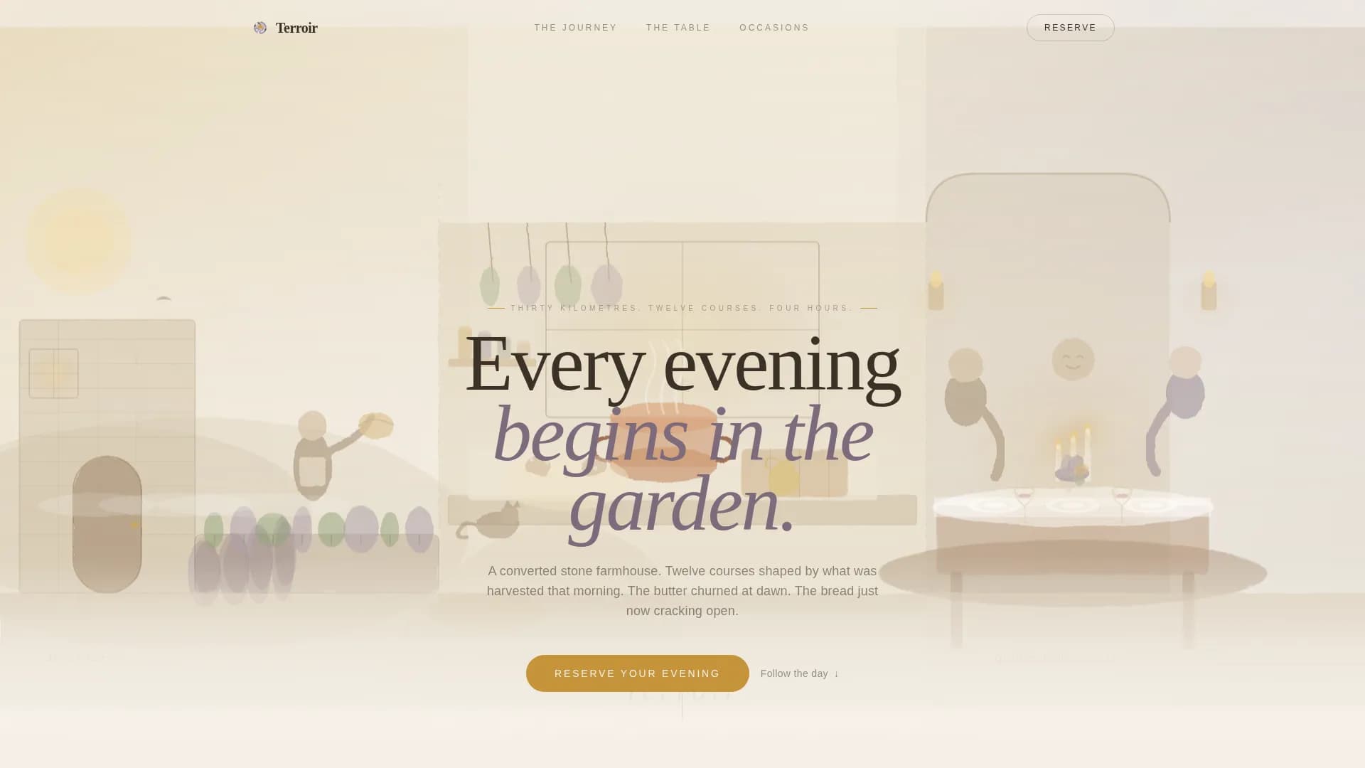 French Dining Advanced Professional Website Template