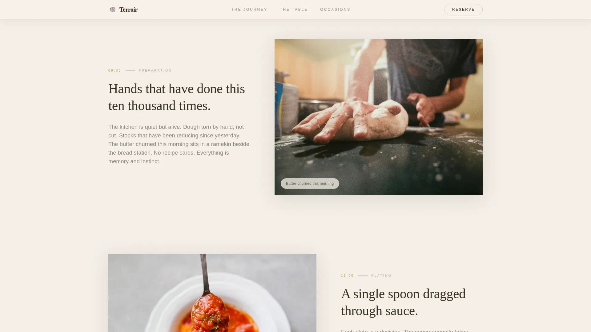 French Dining Advanced Professional Website Template
