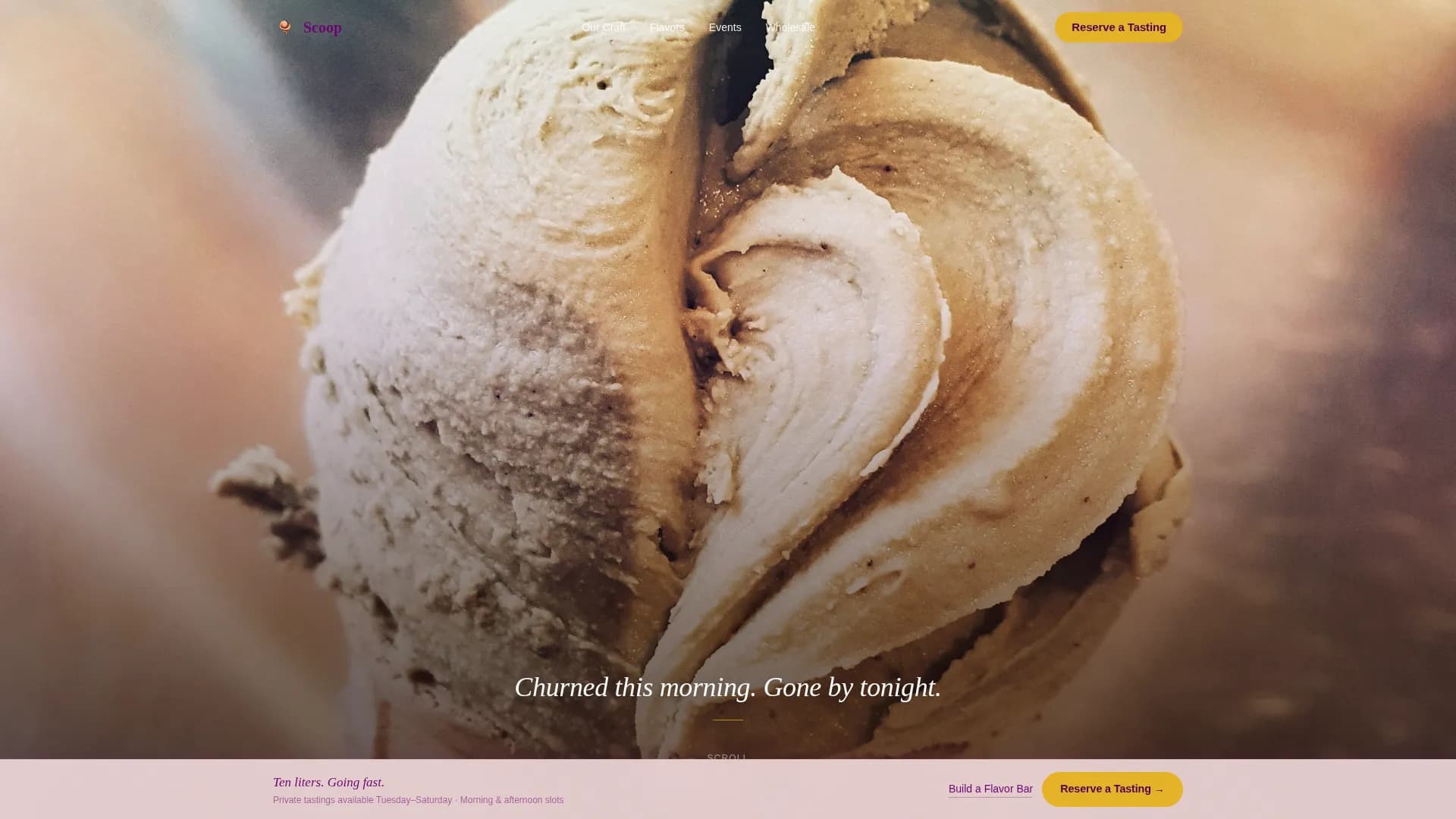 Dairy & Cheese Professional Website Template