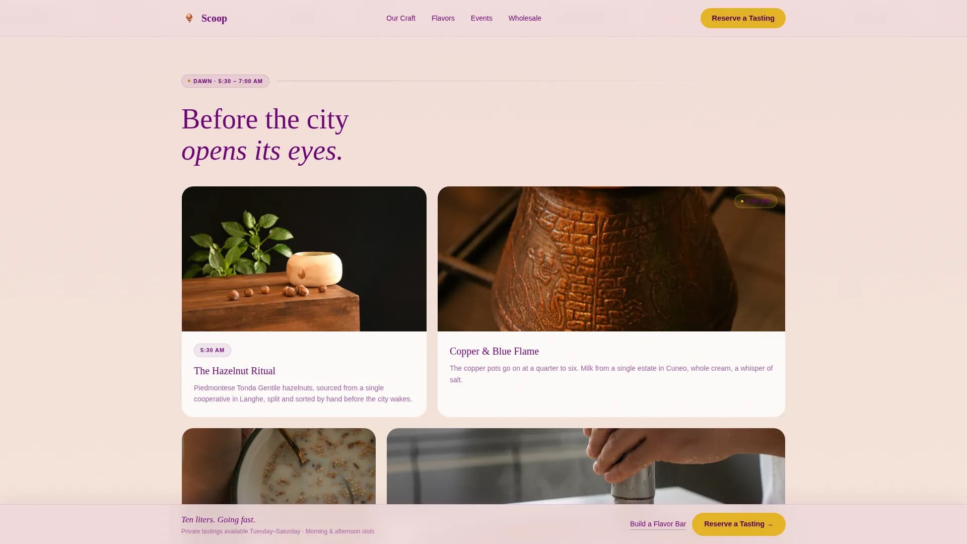 Dairy & Cheese Professional Website Template