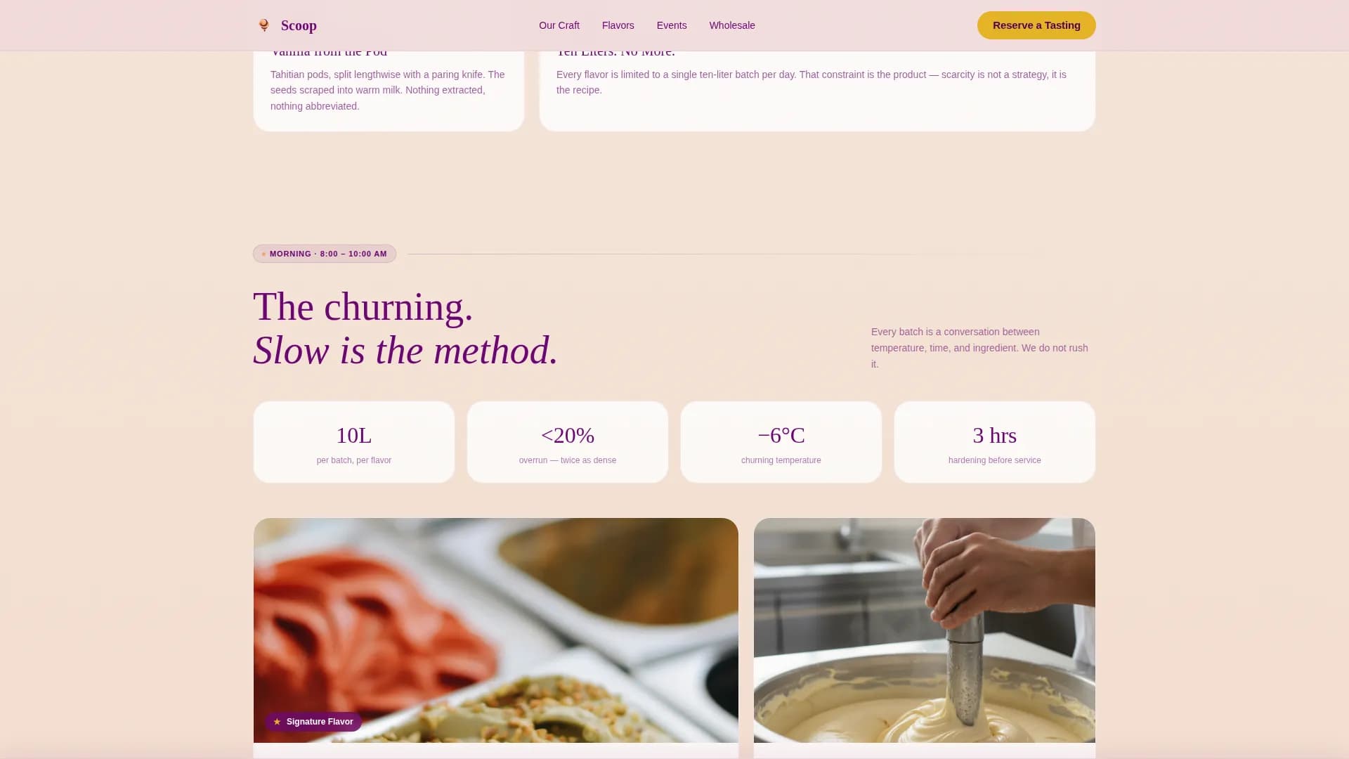 Dairy & Cheese Professional Website Template